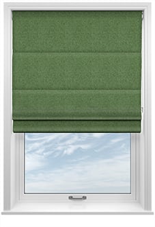 Wexley, Highland Green - Twist&Fit Roman Blind